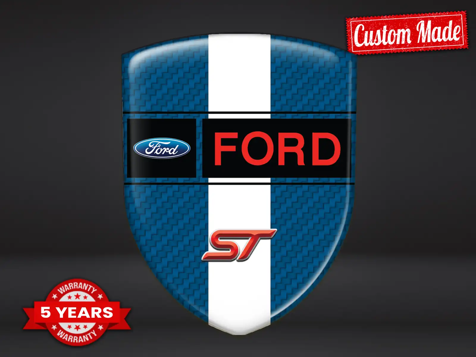 Ford Windschutzaufkleber Edition Luxus Hochwertig